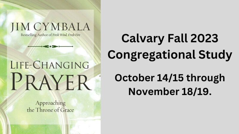Congregational Study - Fall 2023