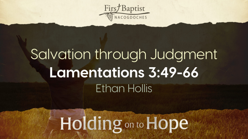 Salvation through Judgment