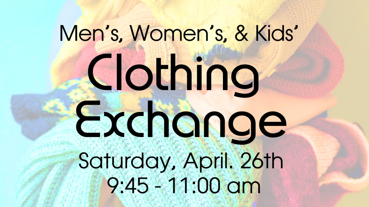 2025 Spring Clothing Exchange 