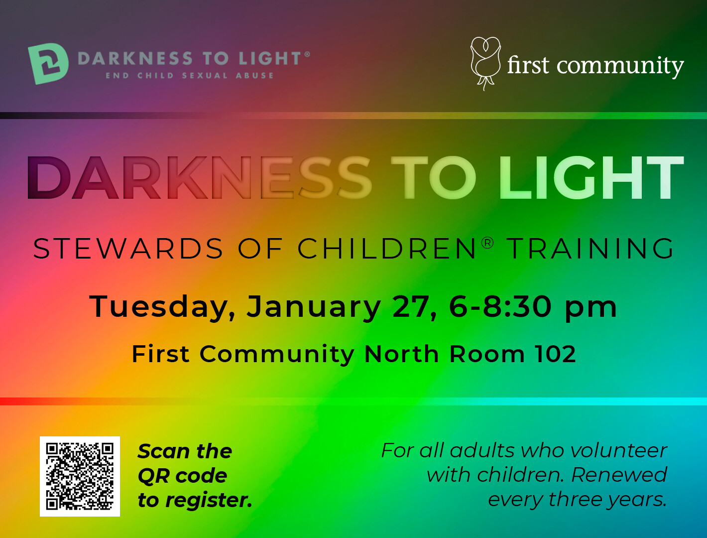 Darkness To Light Training