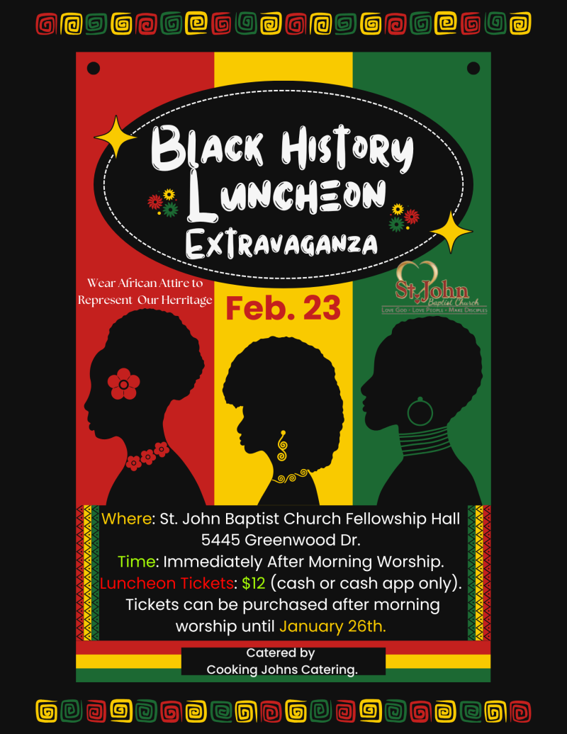 Black History Luncheon Extravaganza