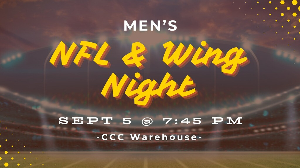 Men's NFL Kickoff & Wing Night