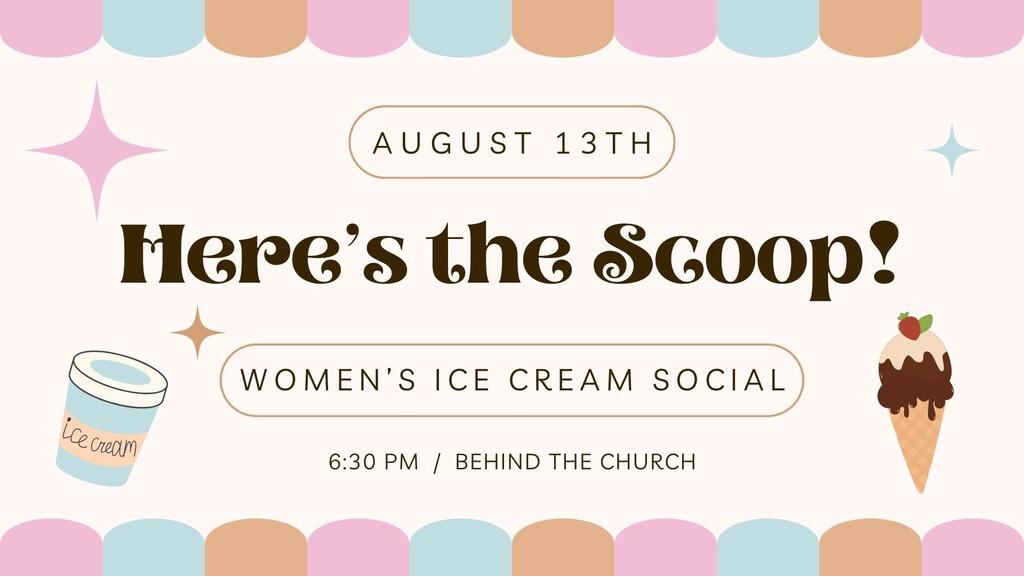 Here's the Scoop! Women's Ice Cream Night