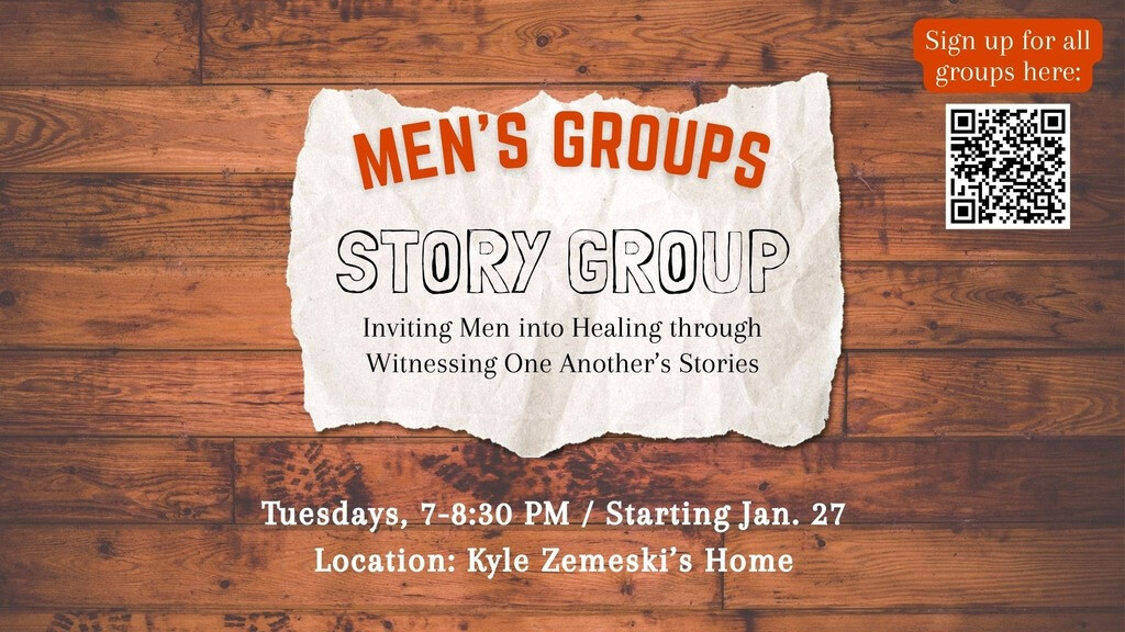 Men's Story Group Led by Kyle Zemeski