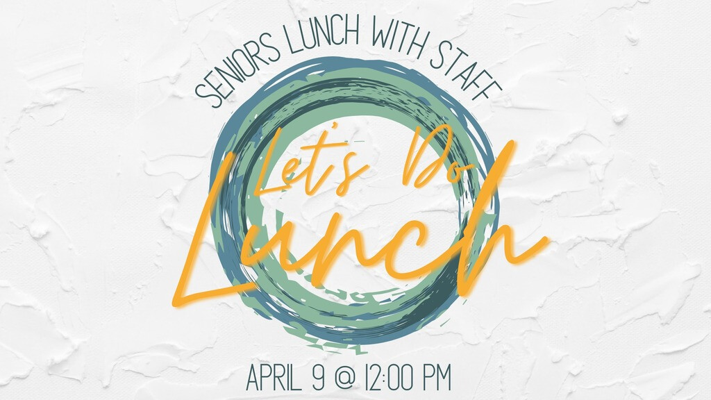 Senior Lunch  