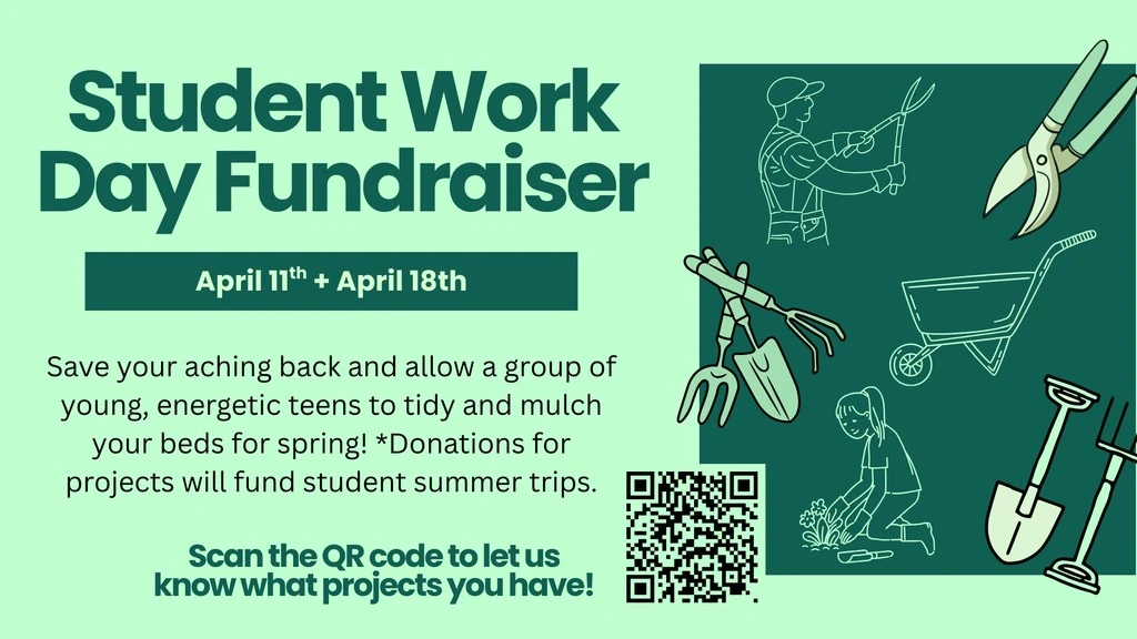 Student Work Days Fundraiser