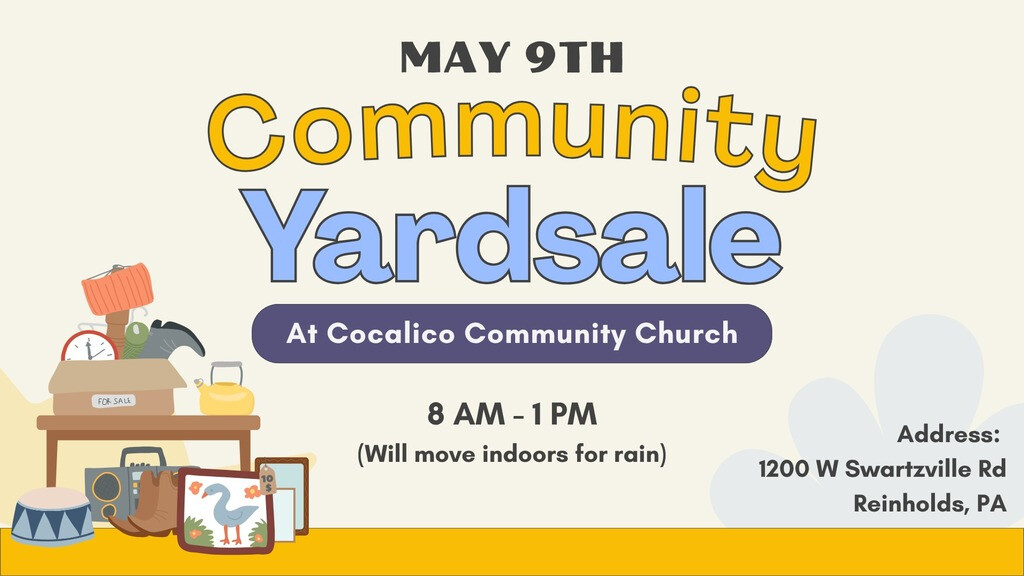 Community Yard Sale Fundraiser