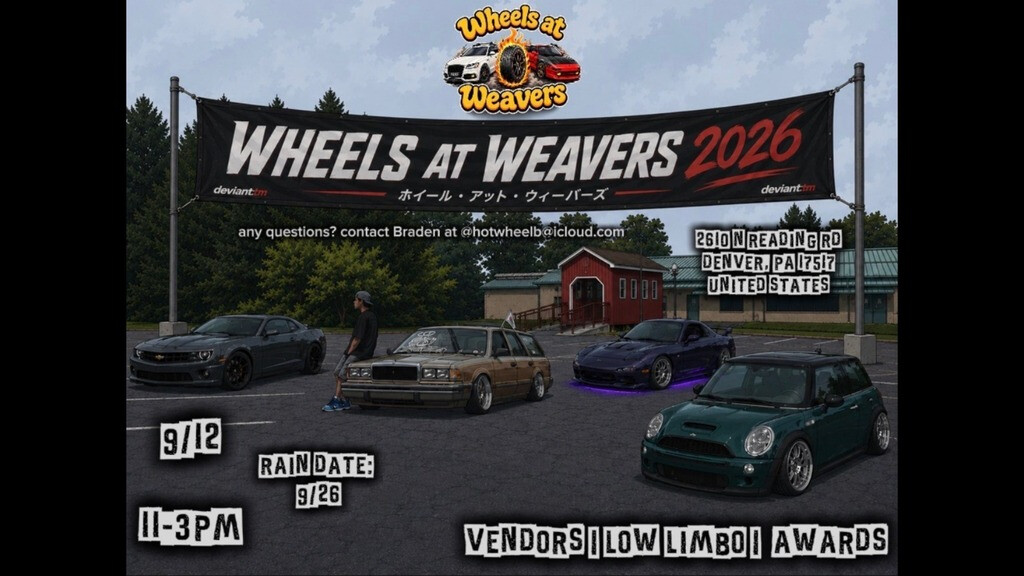 Wheels at Weavers Car Show