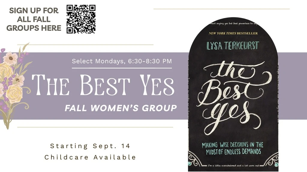 "The Best Yes" Women's Group