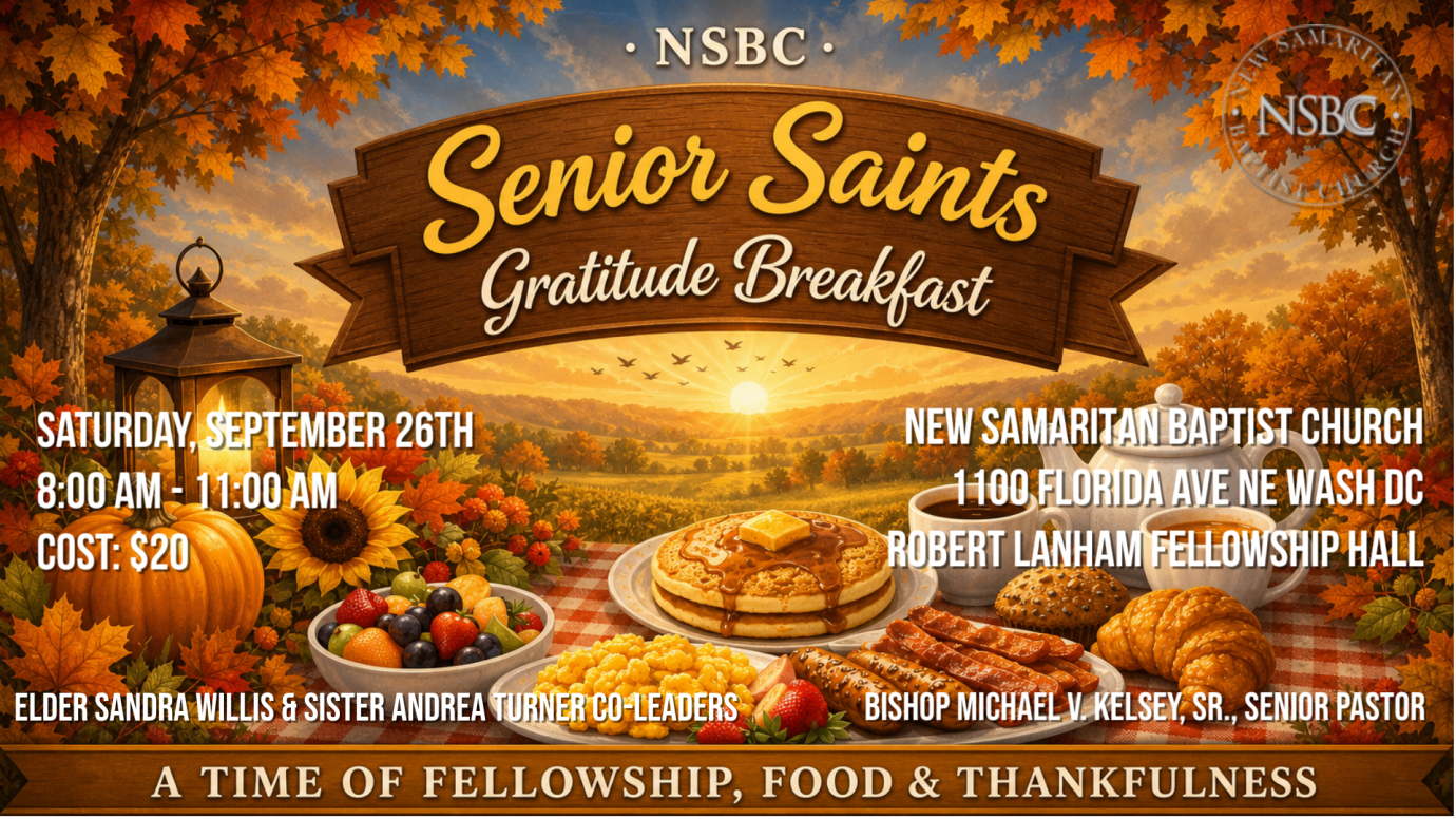 Senior Saints Gratitude Breakfast 2026