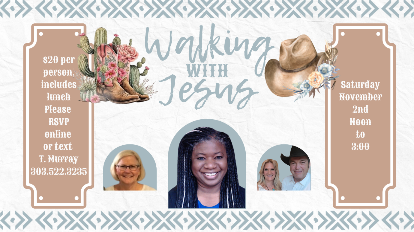 WALKING WITH JESUS - Women's Luncheon