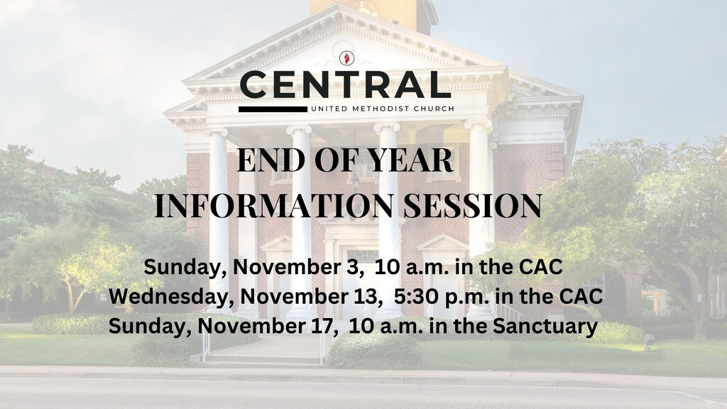 Central End of Year Information Session