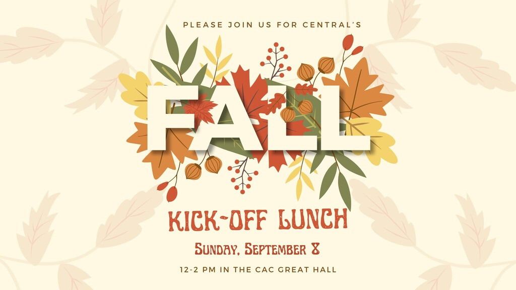 Fall Kick-Off Lunch