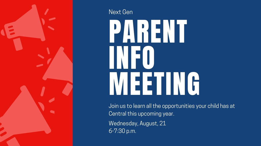 Parent Info Meeting