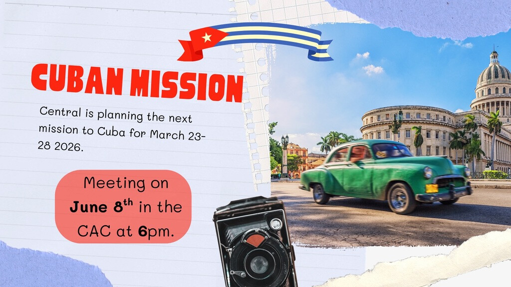 Cuba Mission Trip Info