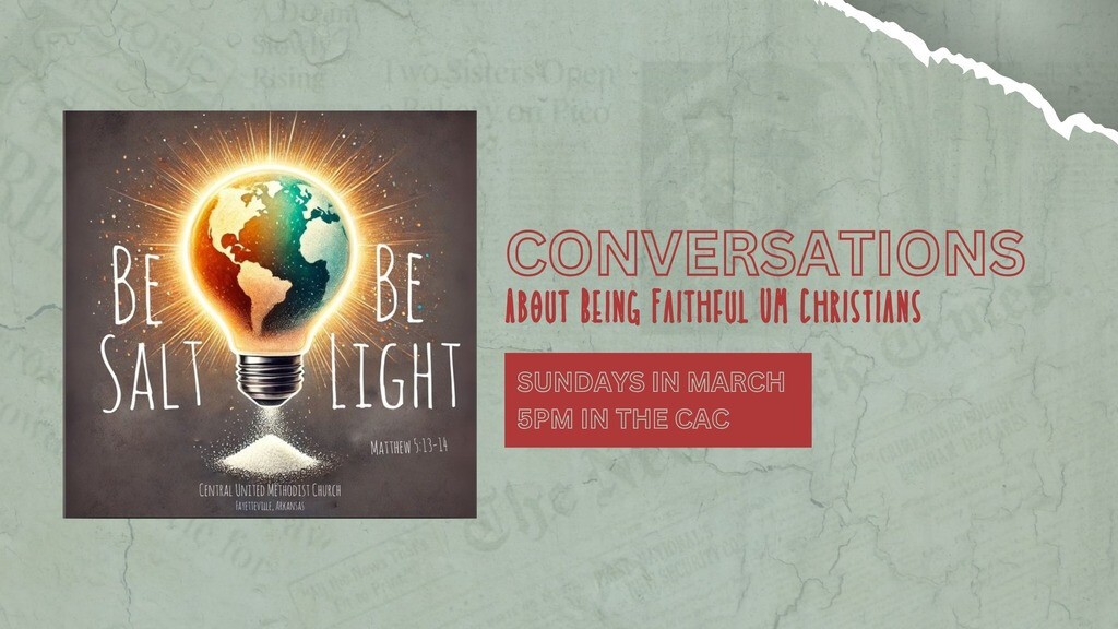 Be Salt Be Light March Events
