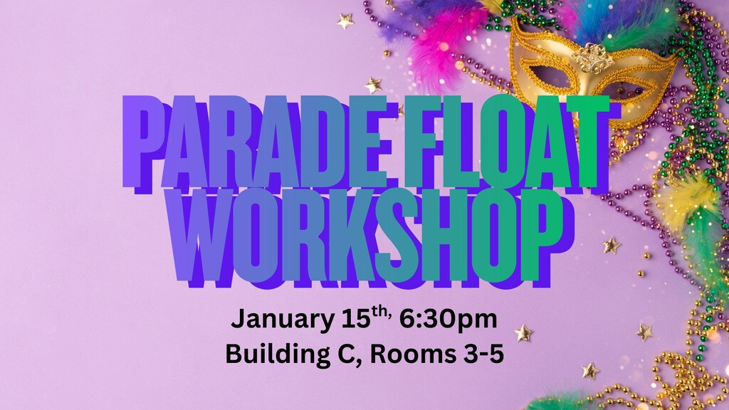 Fayetteville Mardi Gras Float Building Event