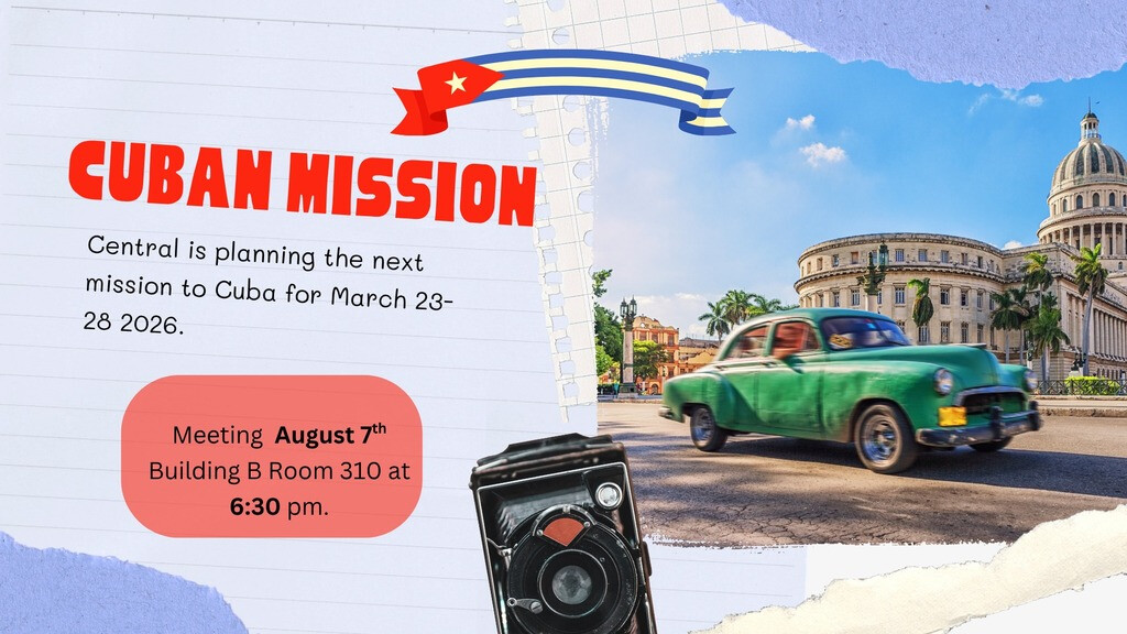 Cuba Team 2026 Information Meeting