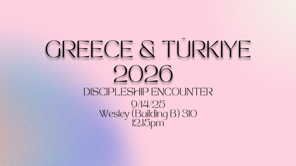 Greece & Türkiye 2026 Informational Meeting
