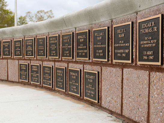 Military Monument Plaques