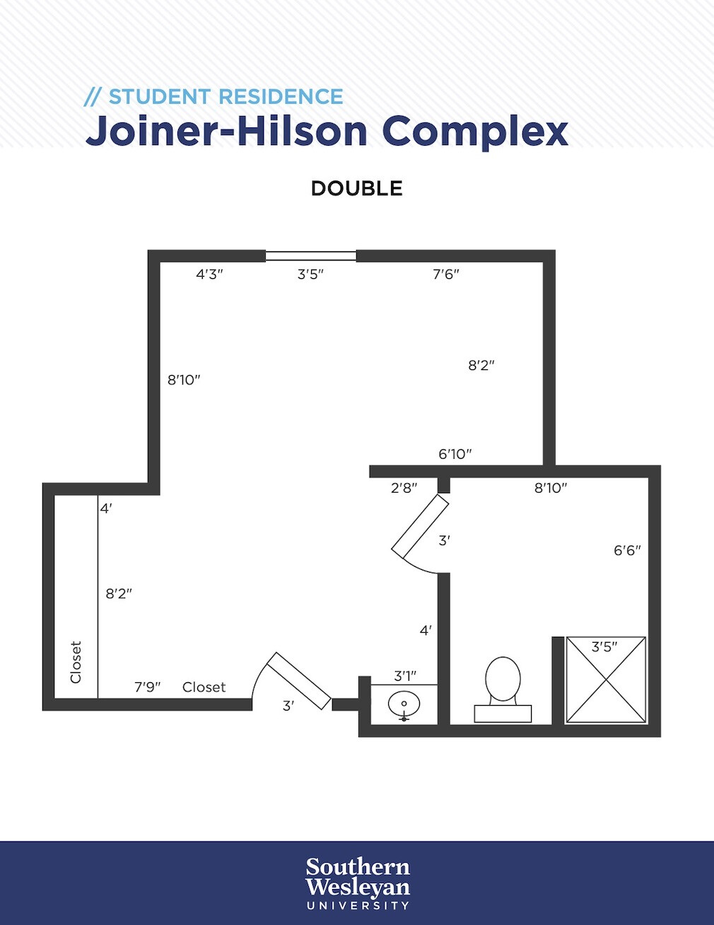 Joiner Hilson Complex Double Room