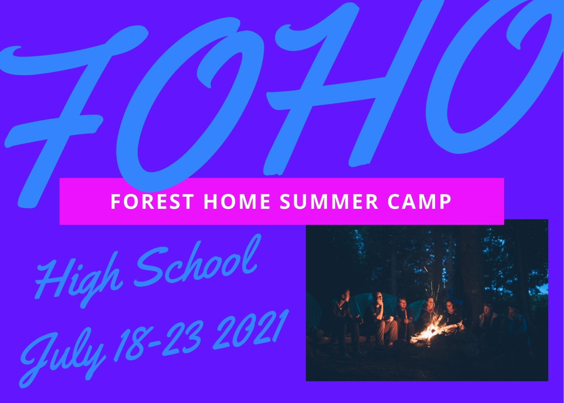 Forest Home Summer Camp, Forest Falls, CA High School Valley