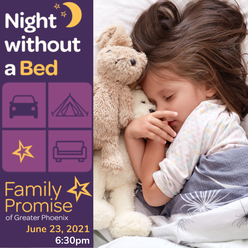 Family Promise 'Night Without a Bed' Virtual Fundraiser