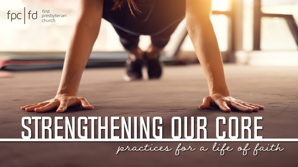 Strengthening Our Core: Get Ready To Give An Answer