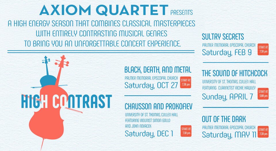 Axiom String Quartet Concert Series - Black, Death, and Metal