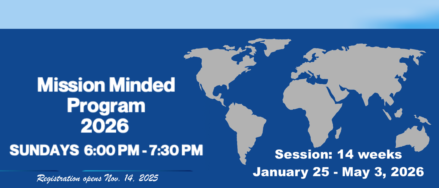 Mission Minded Program 2026