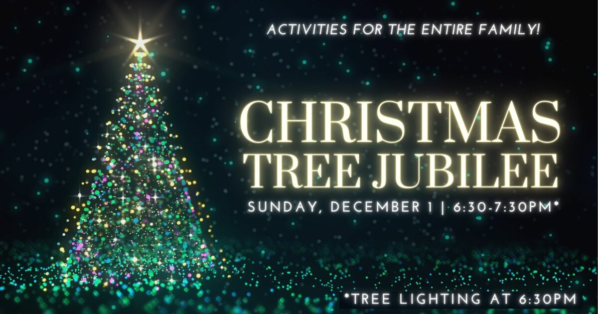 Christmas Tree Jubilee TriVillage Christian Church