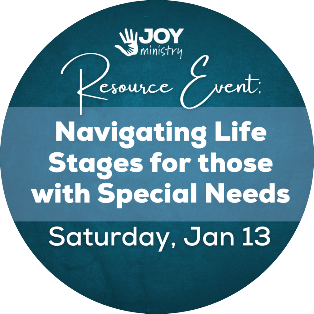 JOY Ministry Resource Event