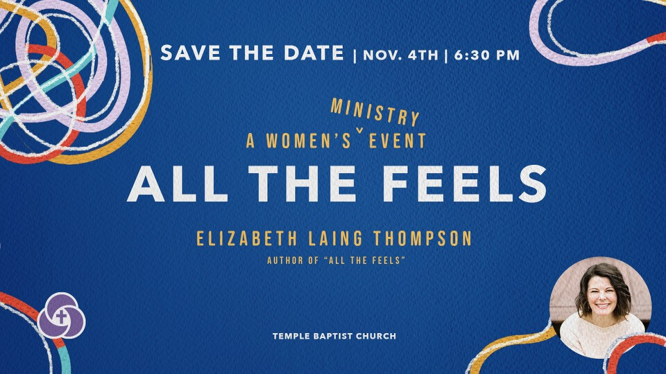 Women's Ministry Event with Elizabeth Laing Thompson