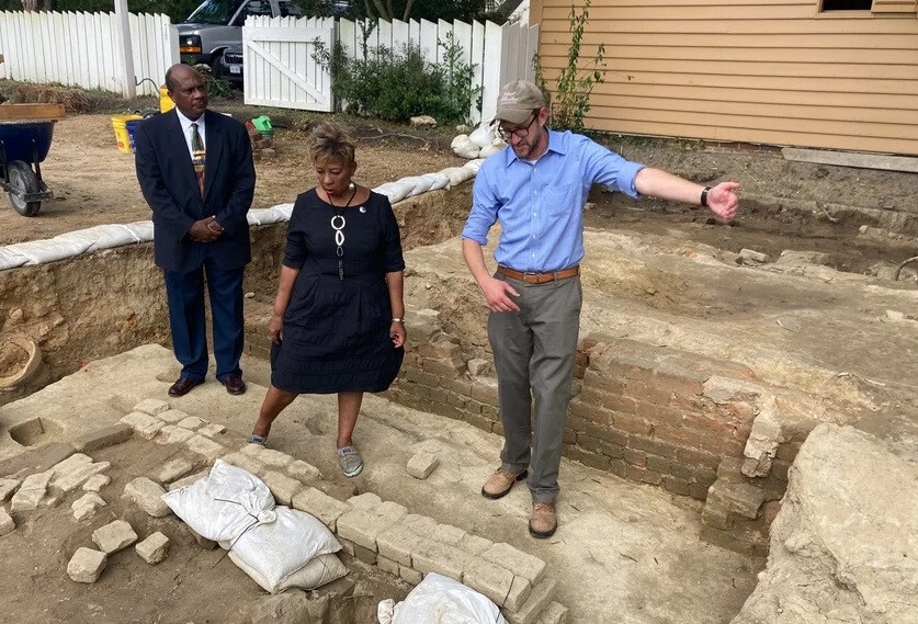 Excavation of Graves Begins at site of Colonial Black Church
