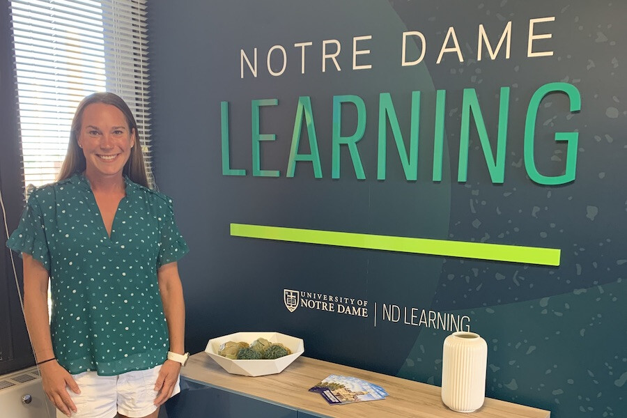 SWU M.Ed. in Instructional Design and eLearning Alum Interns at Notre Dame