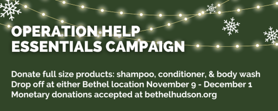 Operation HELP Essentials Campaign