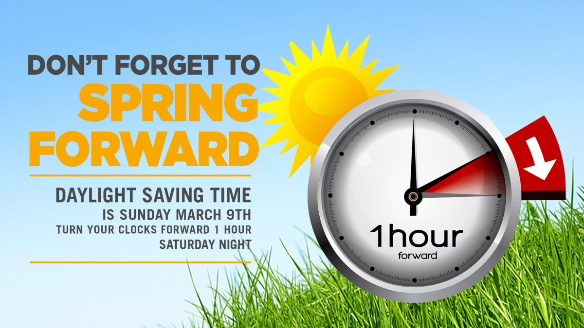 Daylight Saving Time (Spring Forward) 