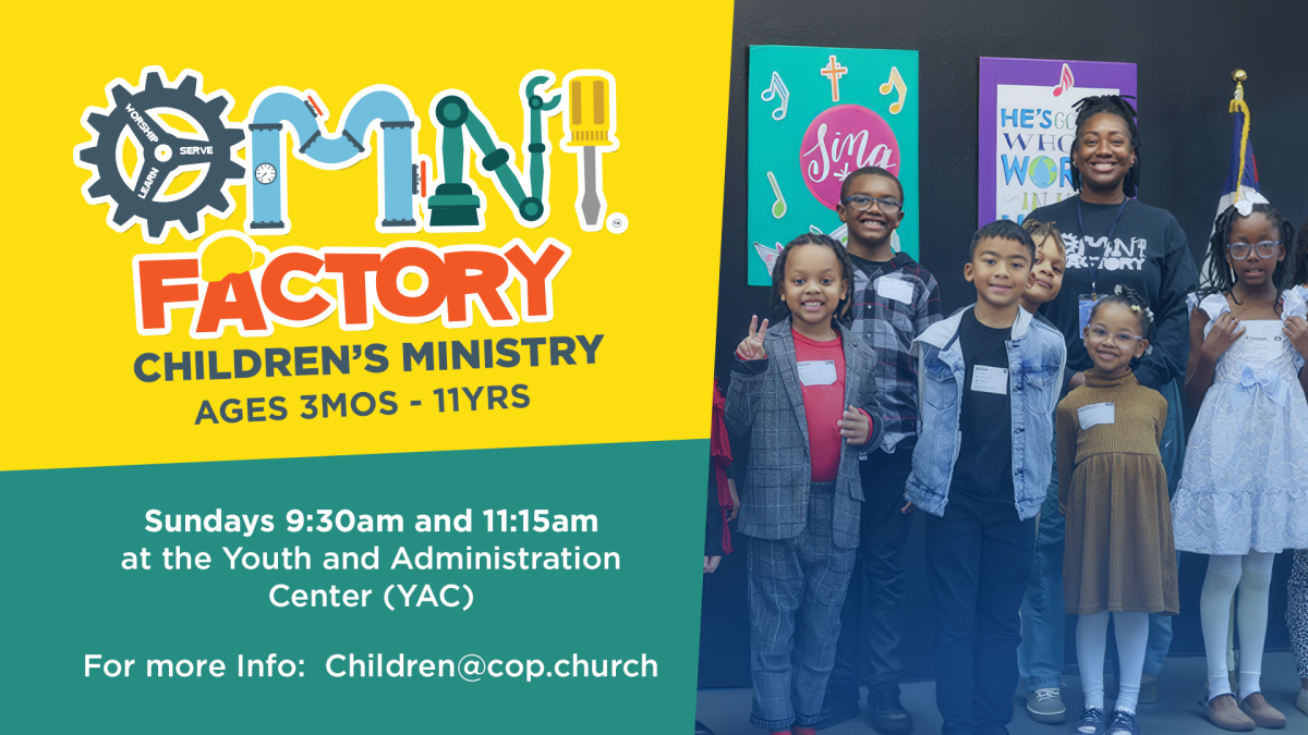 OmniFactory Children's Ministry Celebration Times