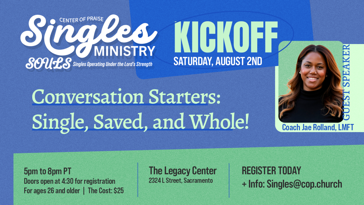 SOULS Singles Ministry Kickoff Event
