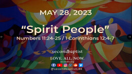 Spirit People - May 28, 2023 Pentecost Sunday Worship Service