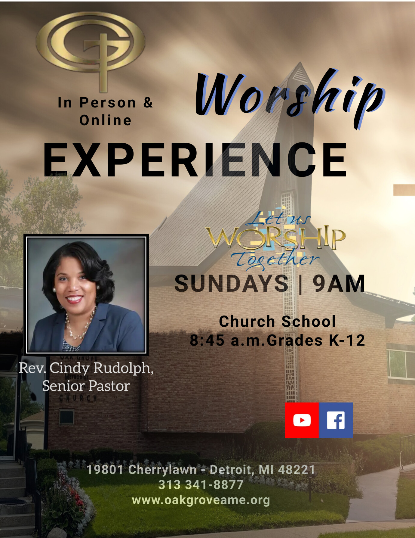 Sunday Worship and Church School - May 26,2024