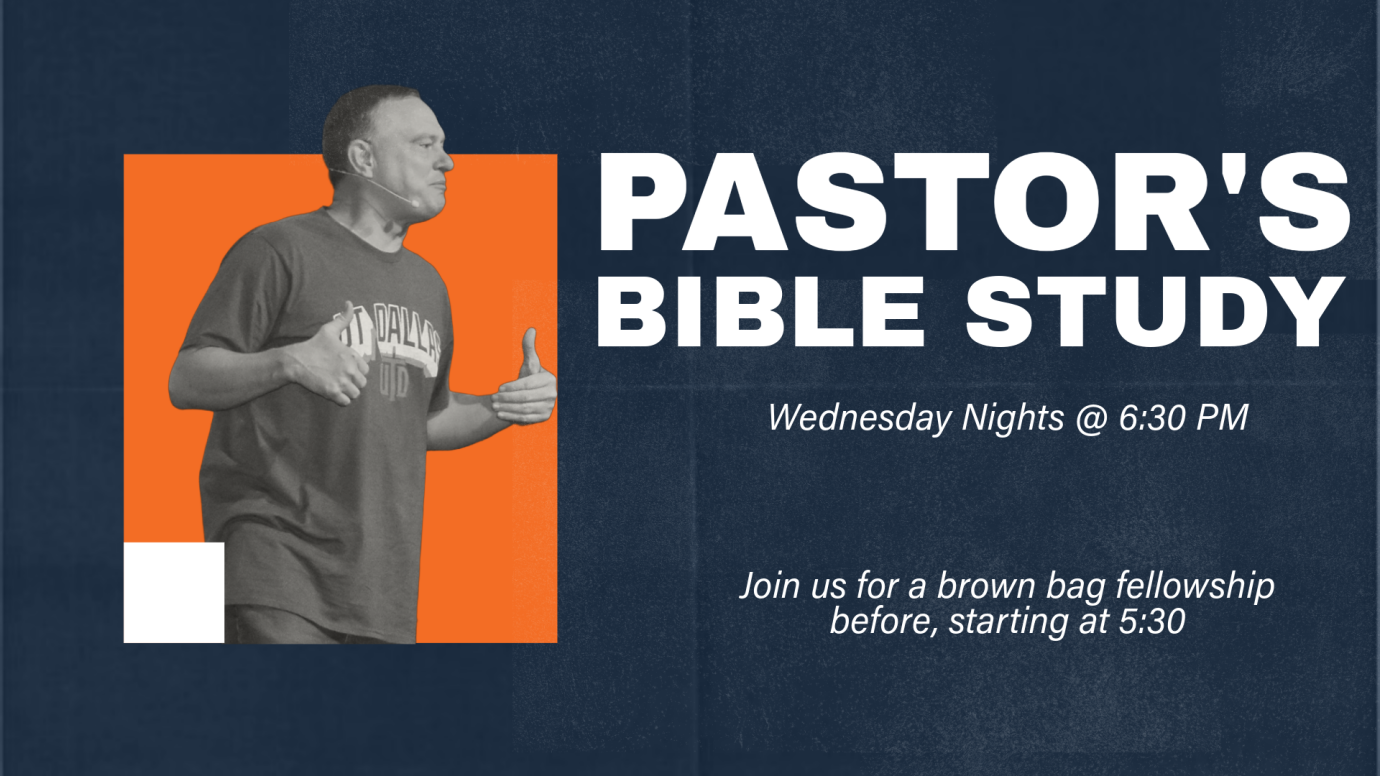 Pastor's Bible Study