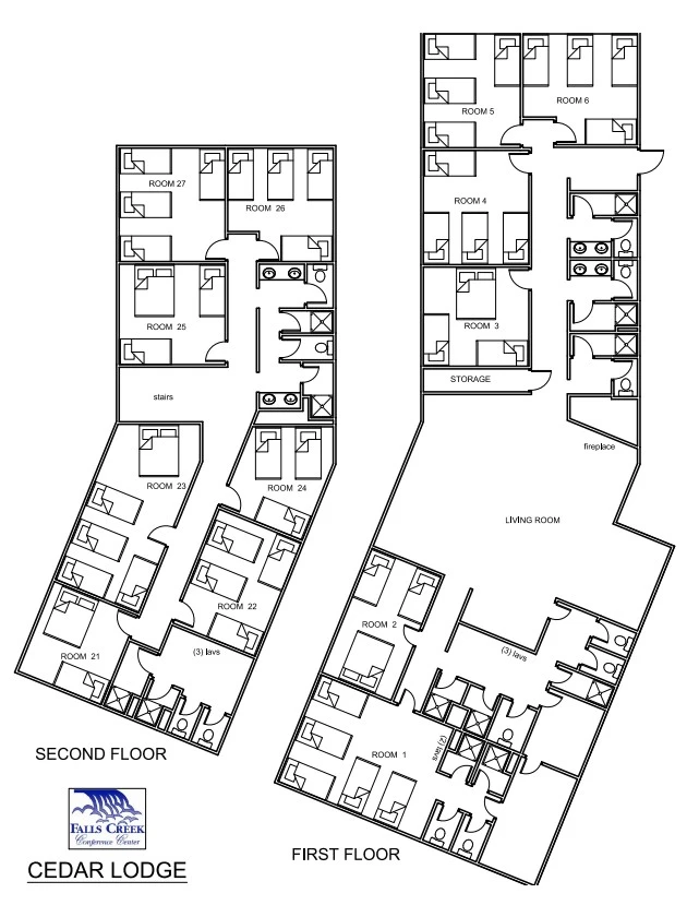 Cedars Lodge Floor Plan