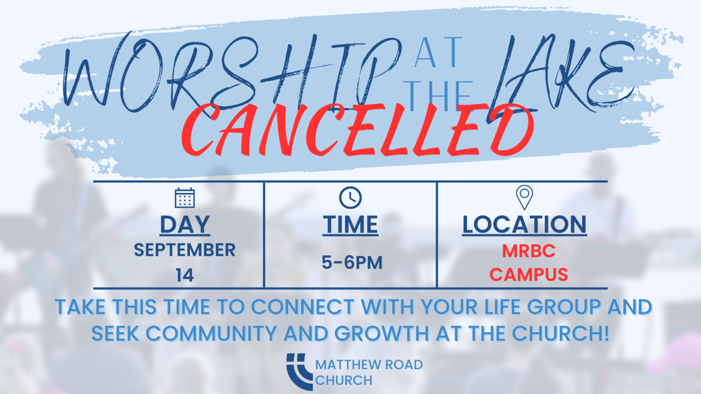 Worship @ the Lake - CANCELLED