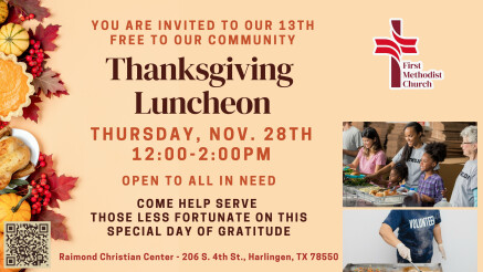 Thanksgiving Community Luncheon 2024