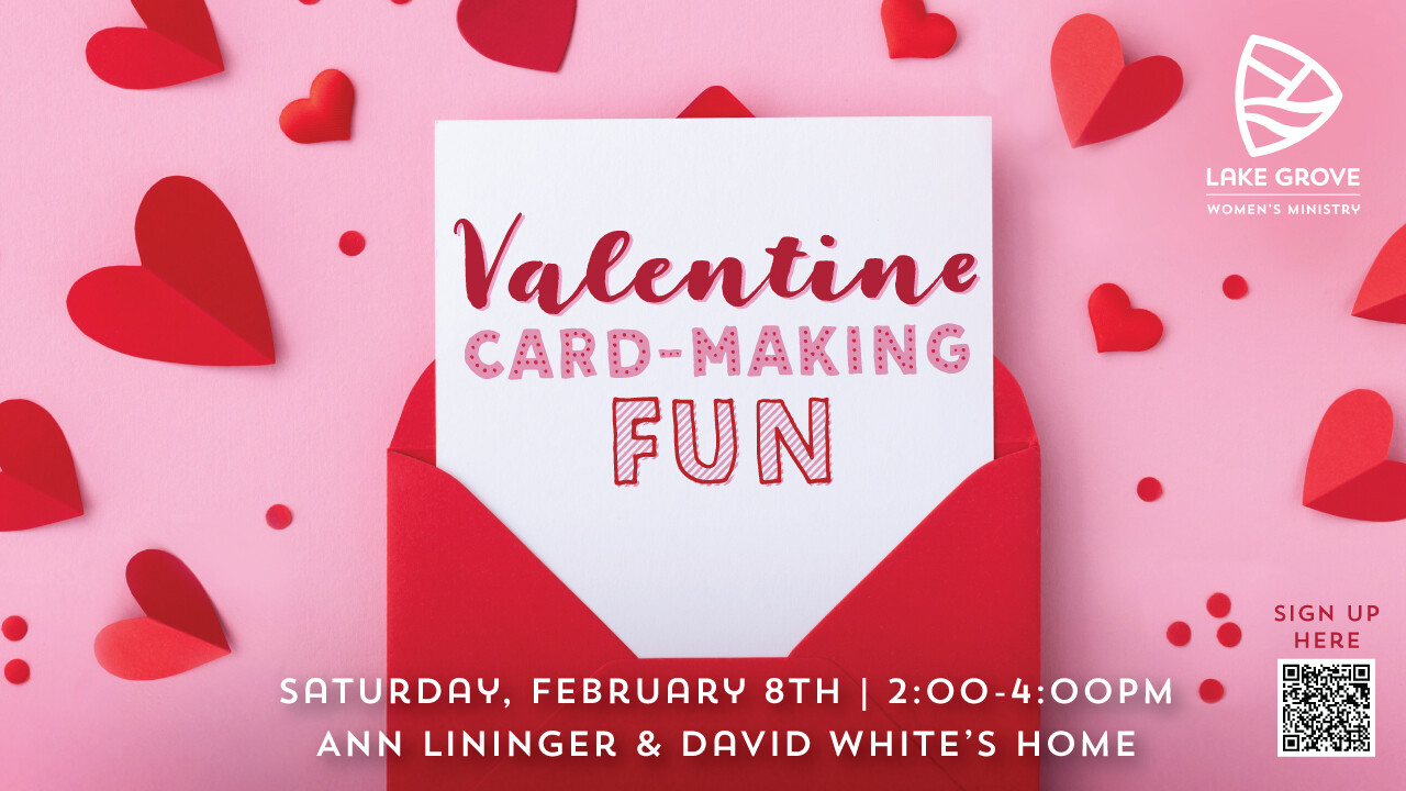 Women's Valentine's Card Making Fun