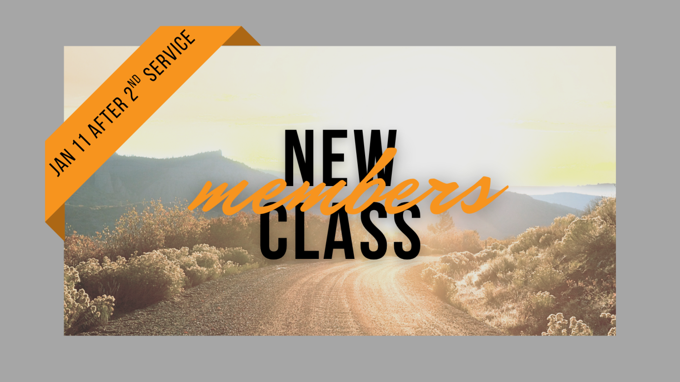 New Members Class