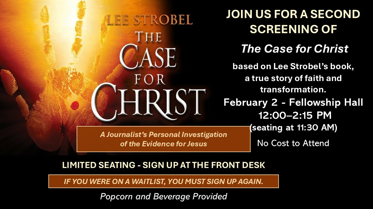 12 PM The Case for Christ Movie