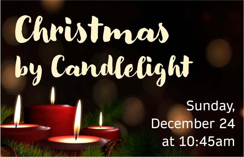 2023 Christmas By Candlelight Poster