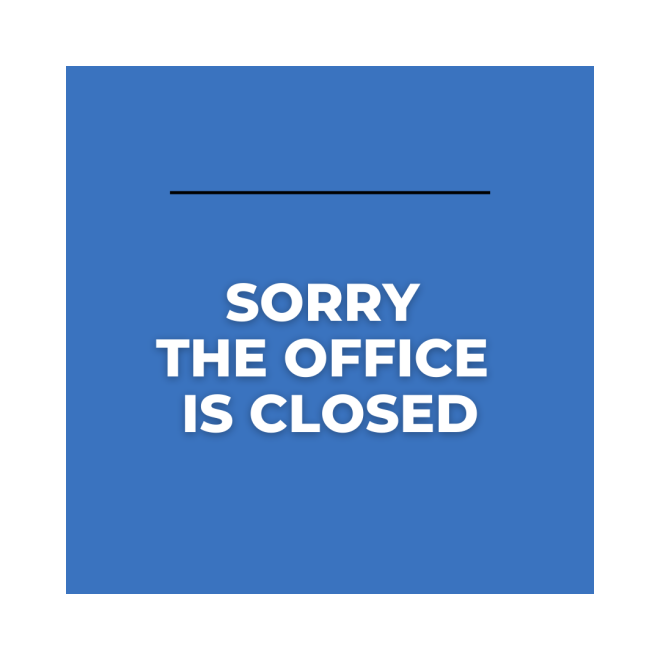 Office Closed
